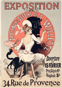 Reproduction of a poster advertising an 